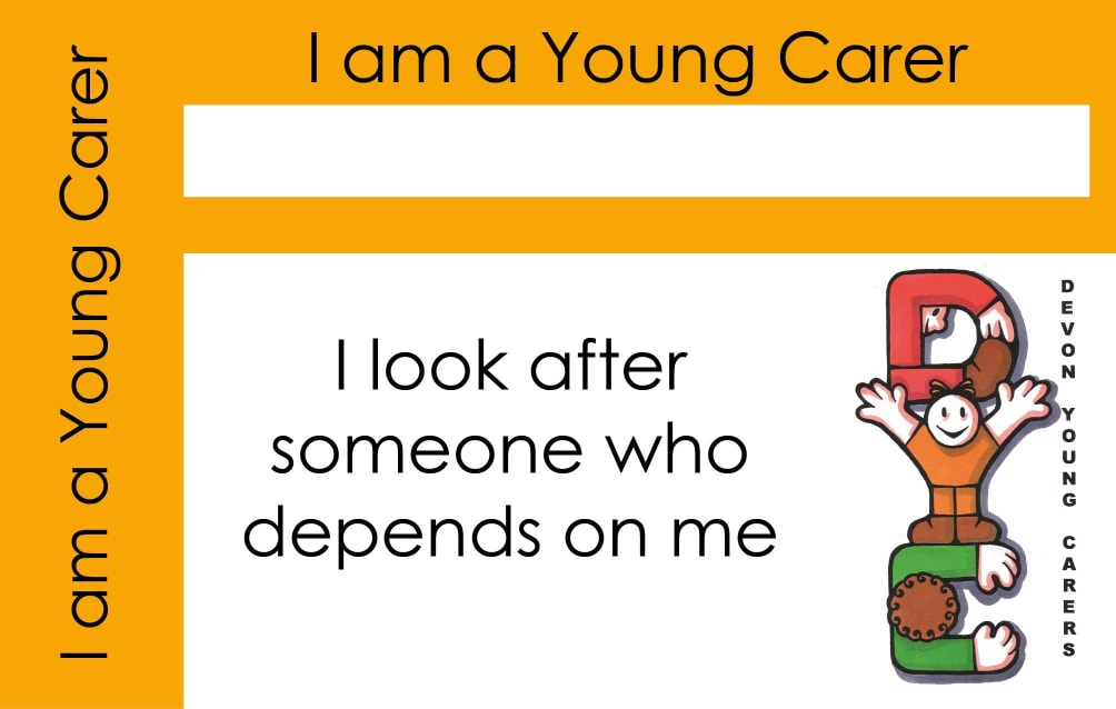 Image: Young Carers ID Badge (Front)