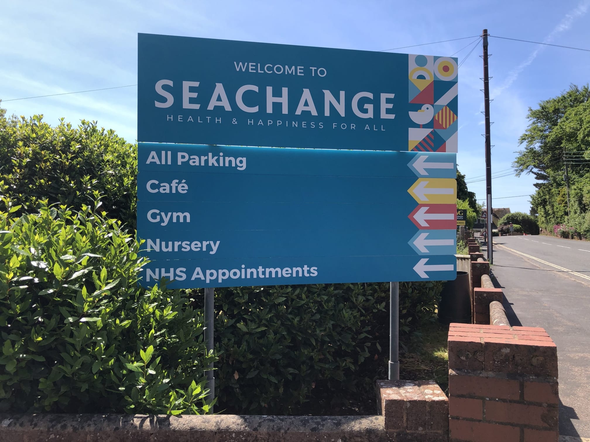 Image: seachange signage