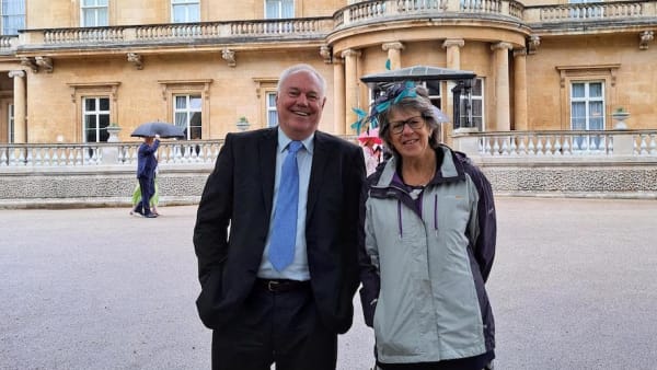 Westbank’s award-winning volunteers get the royal treatment at Buckingham Palace