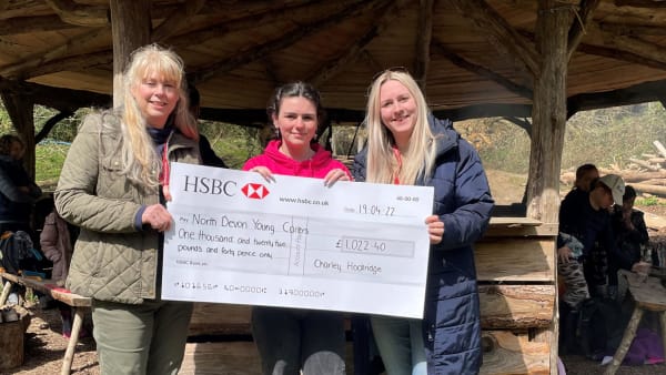 Devon Young Carer Charley raises over £1,000 with Skydive
